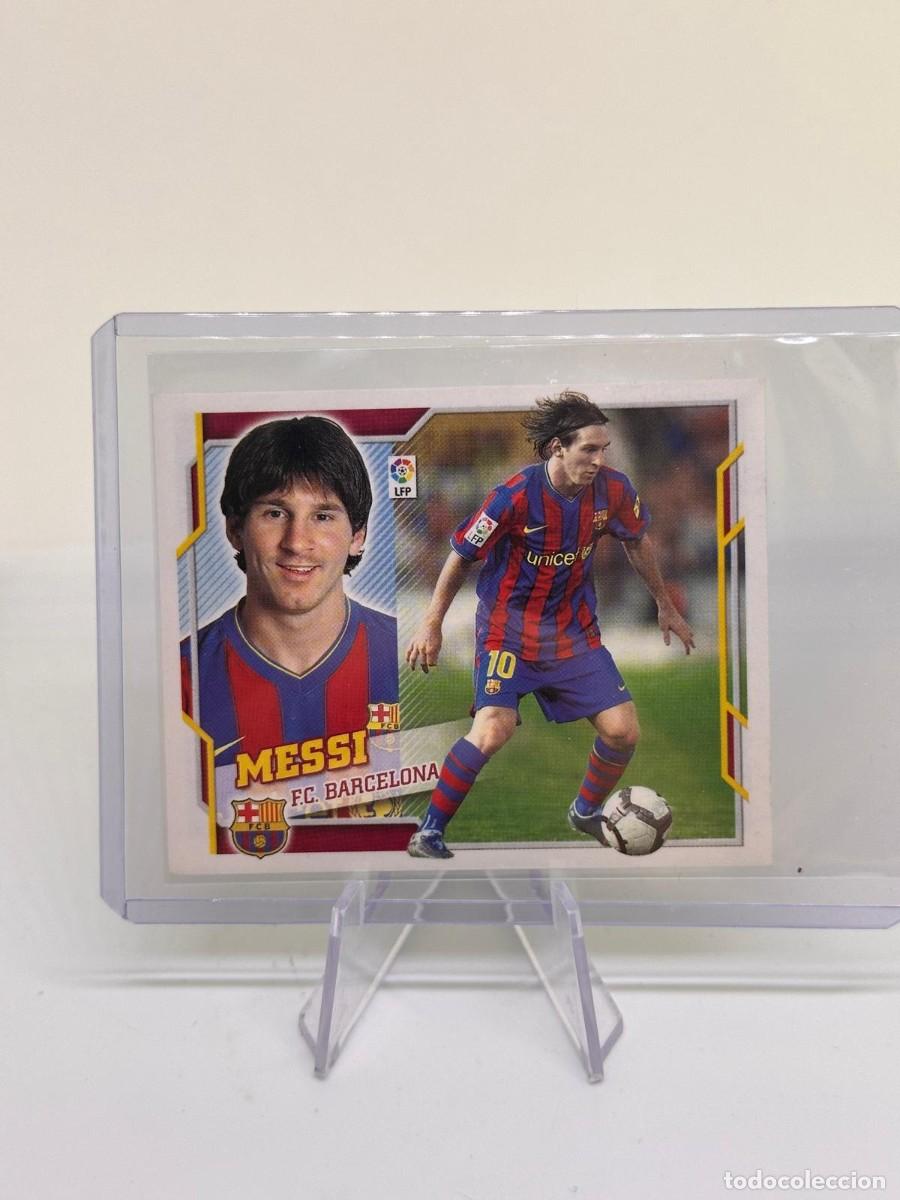 Cromos de f&uacute;tbol: Lionel Messi FC Barcelona Panini Liga Este 2010 11