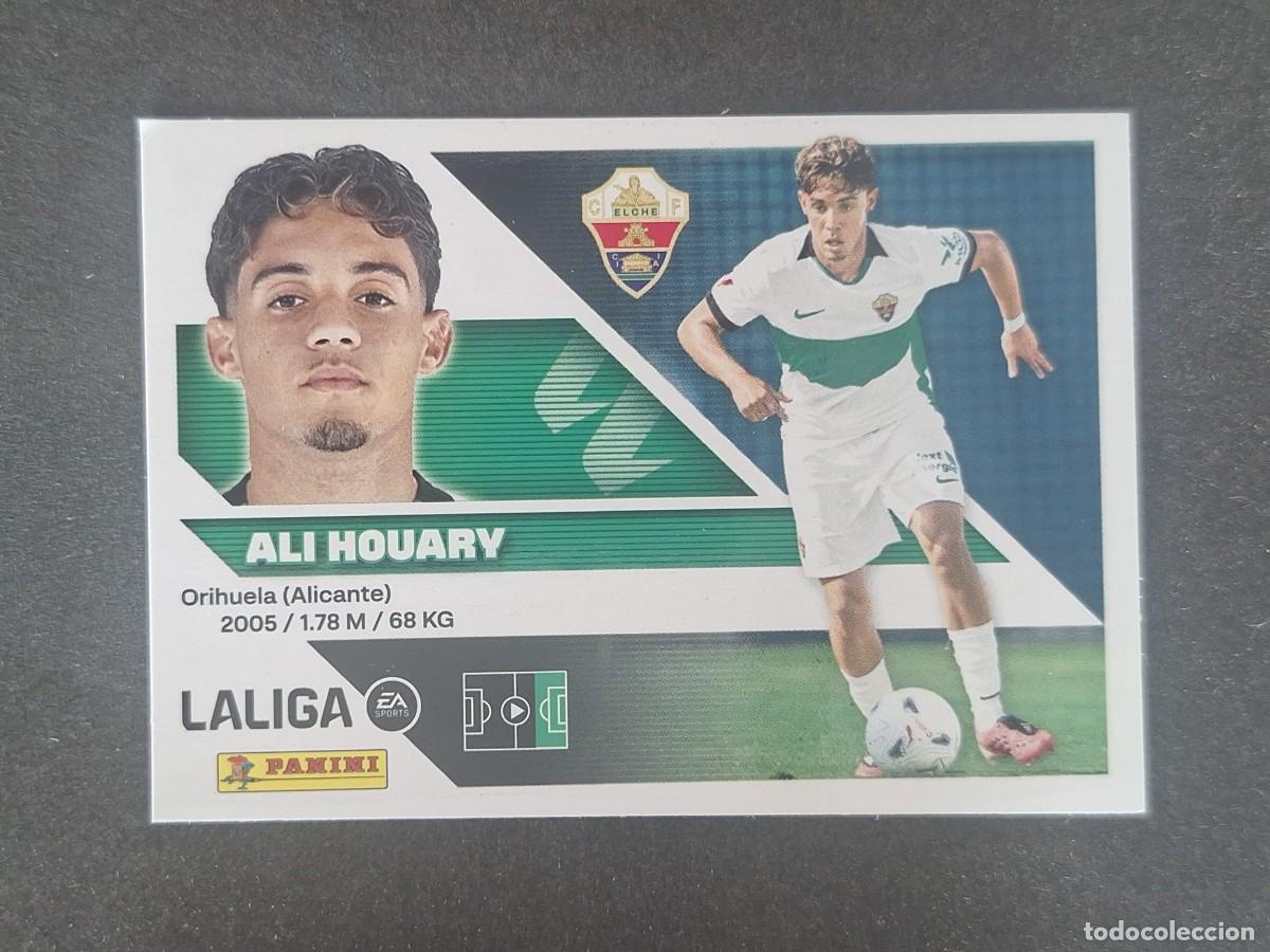 Fu&szlig;ball-Sticker: L2 ALI HOUARY ELCHE C. F. LIGA ESTE 2026 2027 26 27 NUNCA PEGADO SIN PEGAR