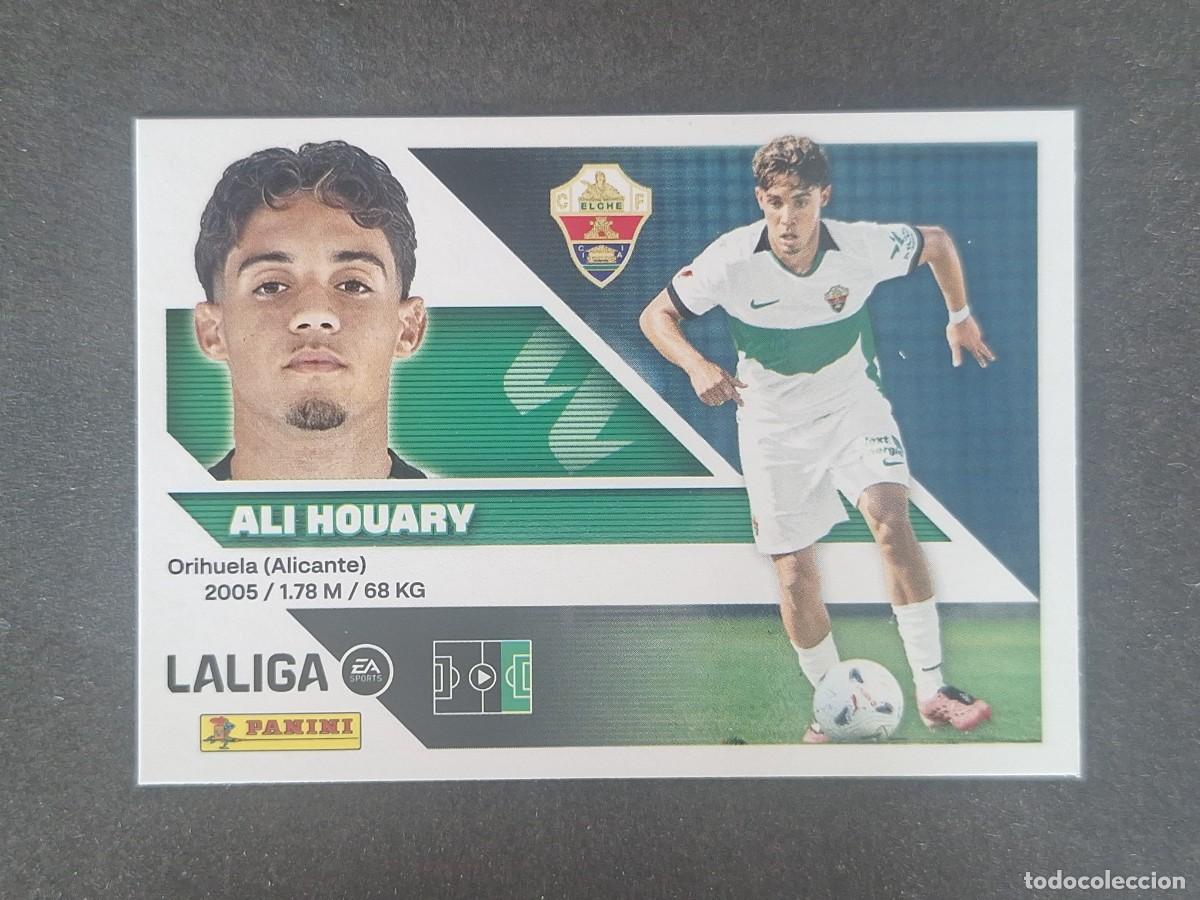 Fu&szlig;ball-Sticker: L2 ALI HOUARY ELCHE C. F. LIGA ESTE 2026 2027 26 27 NUNCA PEGADO SIN PEGAR