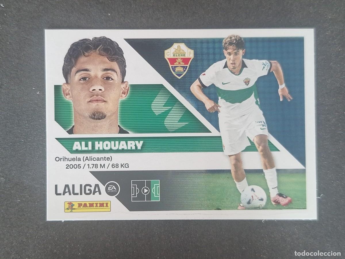 Fu&szlig;ball-Sticker: L2 ALI HOUARY ELCHE C. F. LIGA ESTE 2026 2027 26 27 NUNCA PEGADO SIN PEGAR