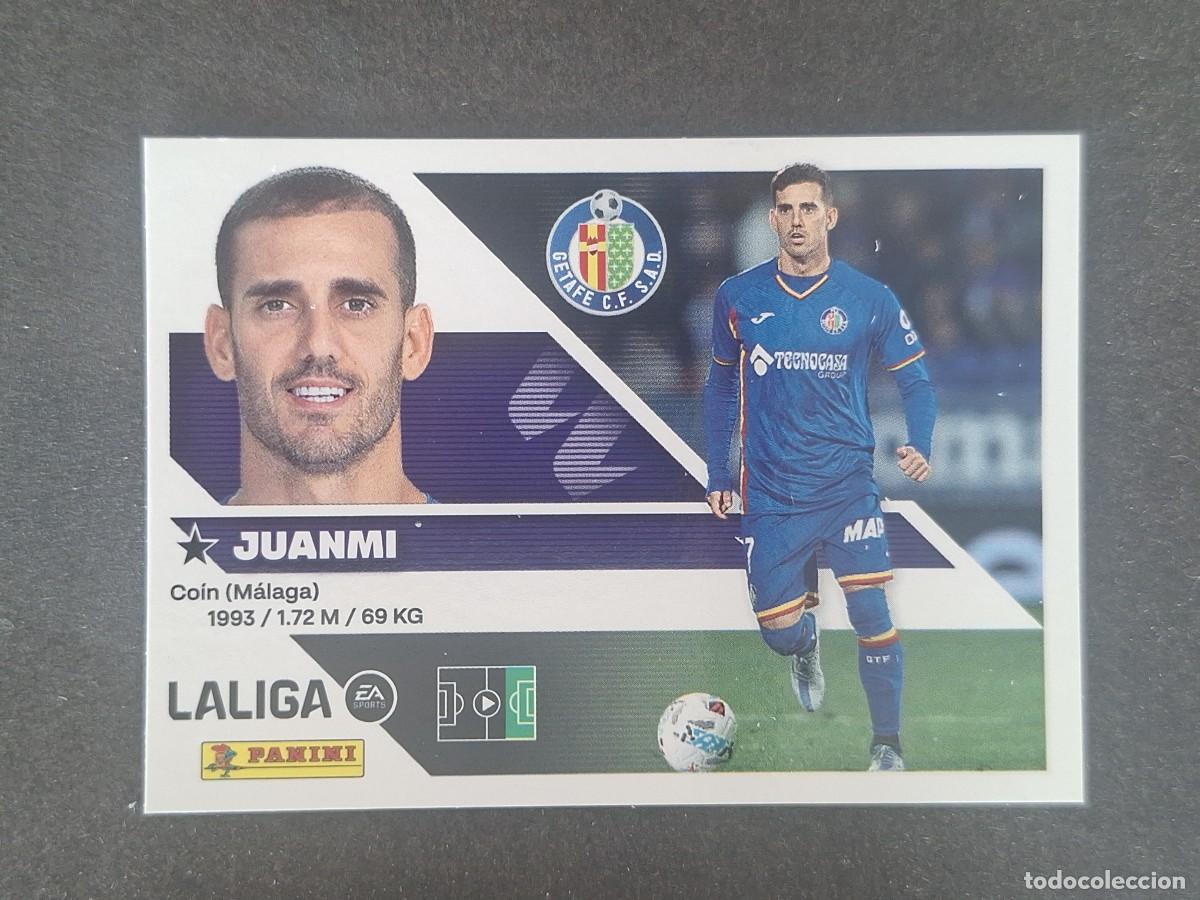 Fu&szlig;ball-Sticker: L2 JUANMI GETAFE C. F. LIGA ESTE 2026 2027 26 27 NUNCA PEGADO SIN PEGAR