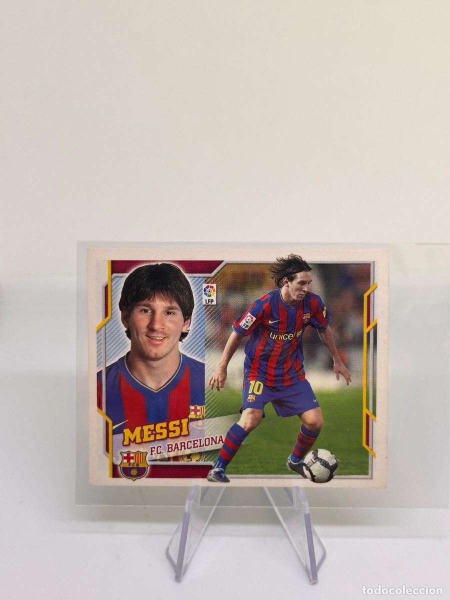 Cromos de f&uacute;tbol: Lionel Messi FC Barcelona Panini Liga Este 2010 11
