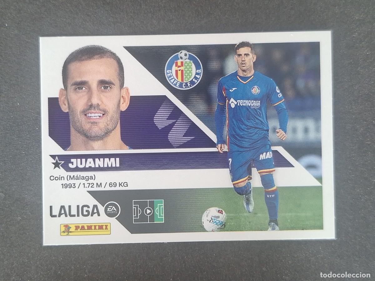 Fu&szlig;ball-Sticker: L2 JUANMI GETAFE C. F. LIGA ESTE 2026 2027 26 27 NUNCA PEGADO SIN PEGAR