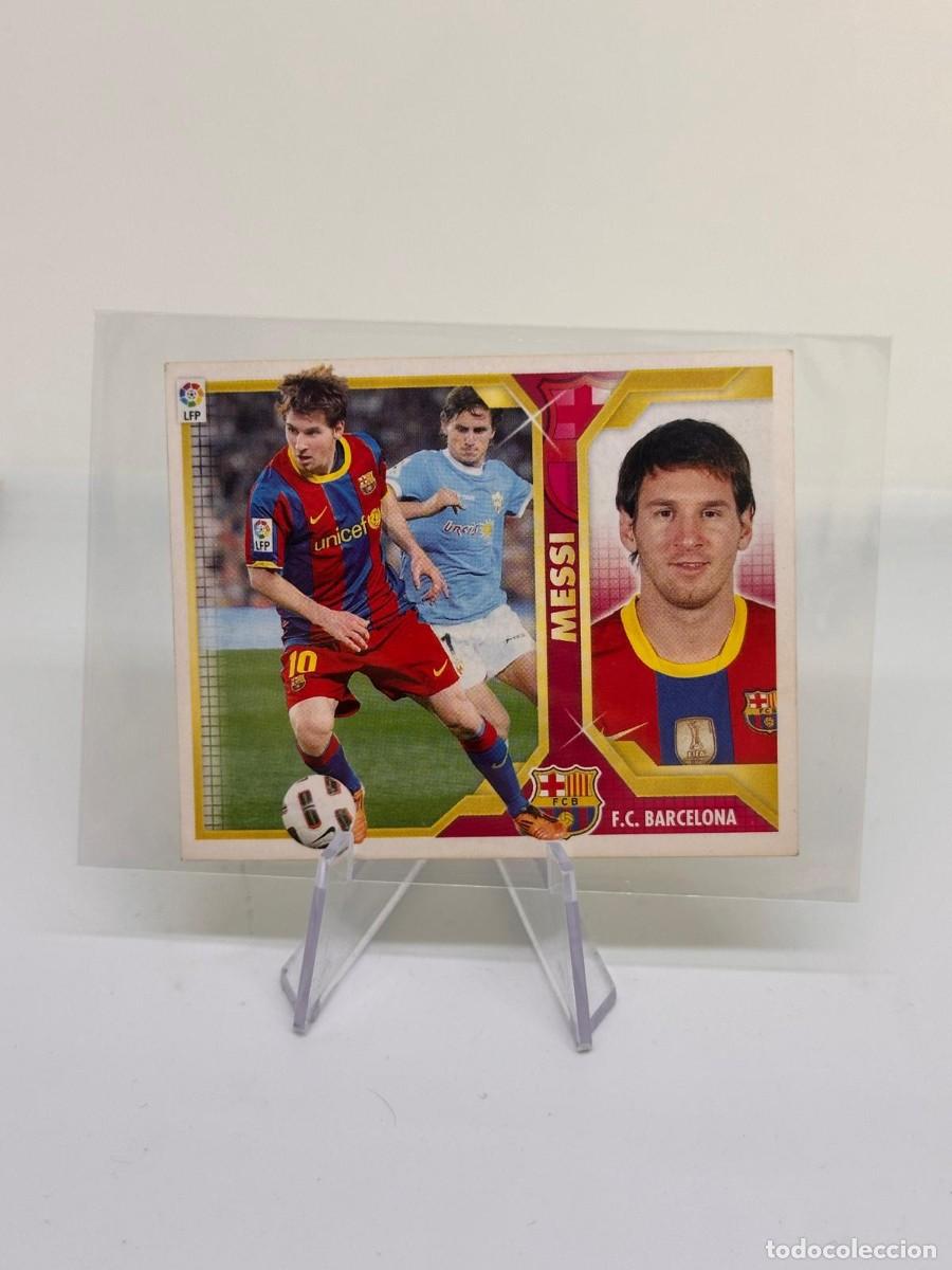 Cromos de f&uacute;tbol: Lionel Messi FC Barcelona Panini Liga Este 2011 12