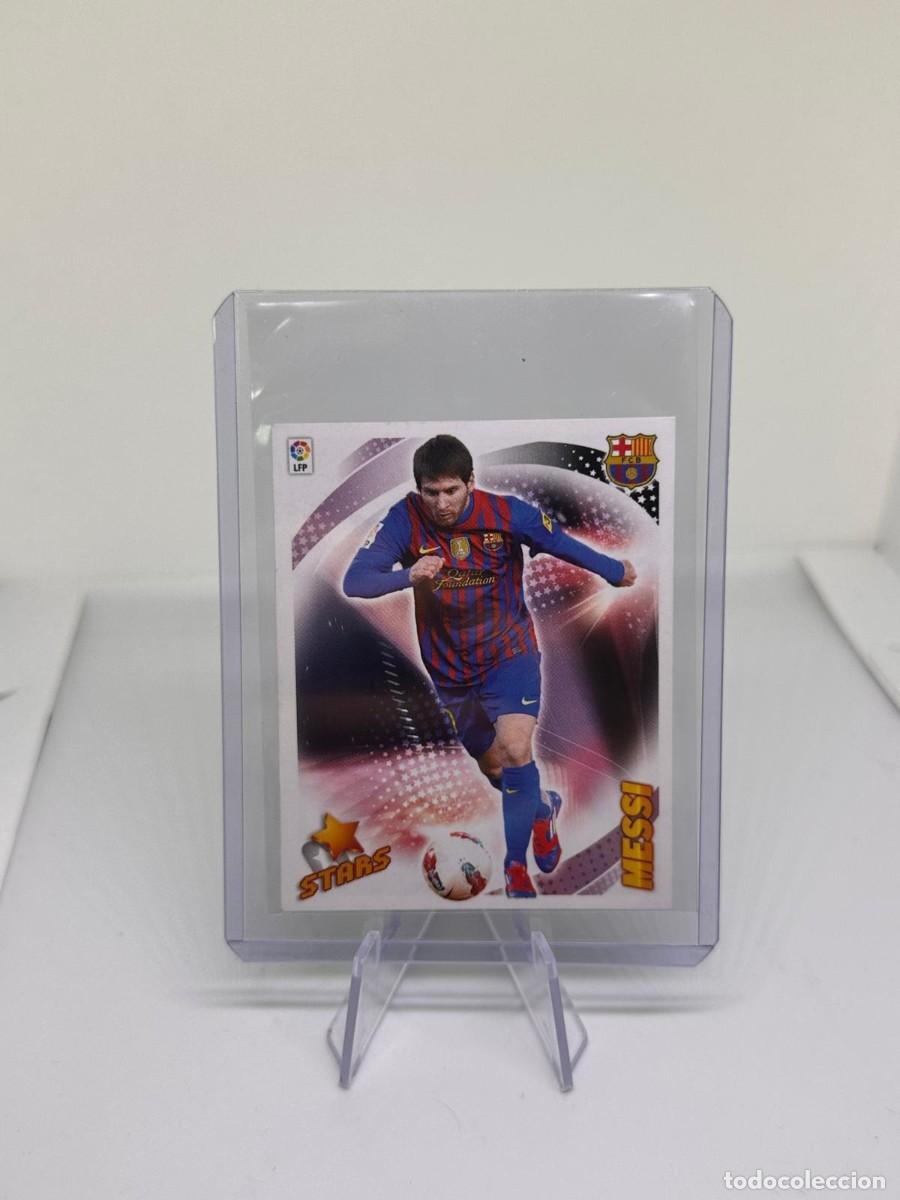 Cromos de f&uacute;tbol: Lionel Messi FC Barcelona Panini Liga Este Stars 2012 13