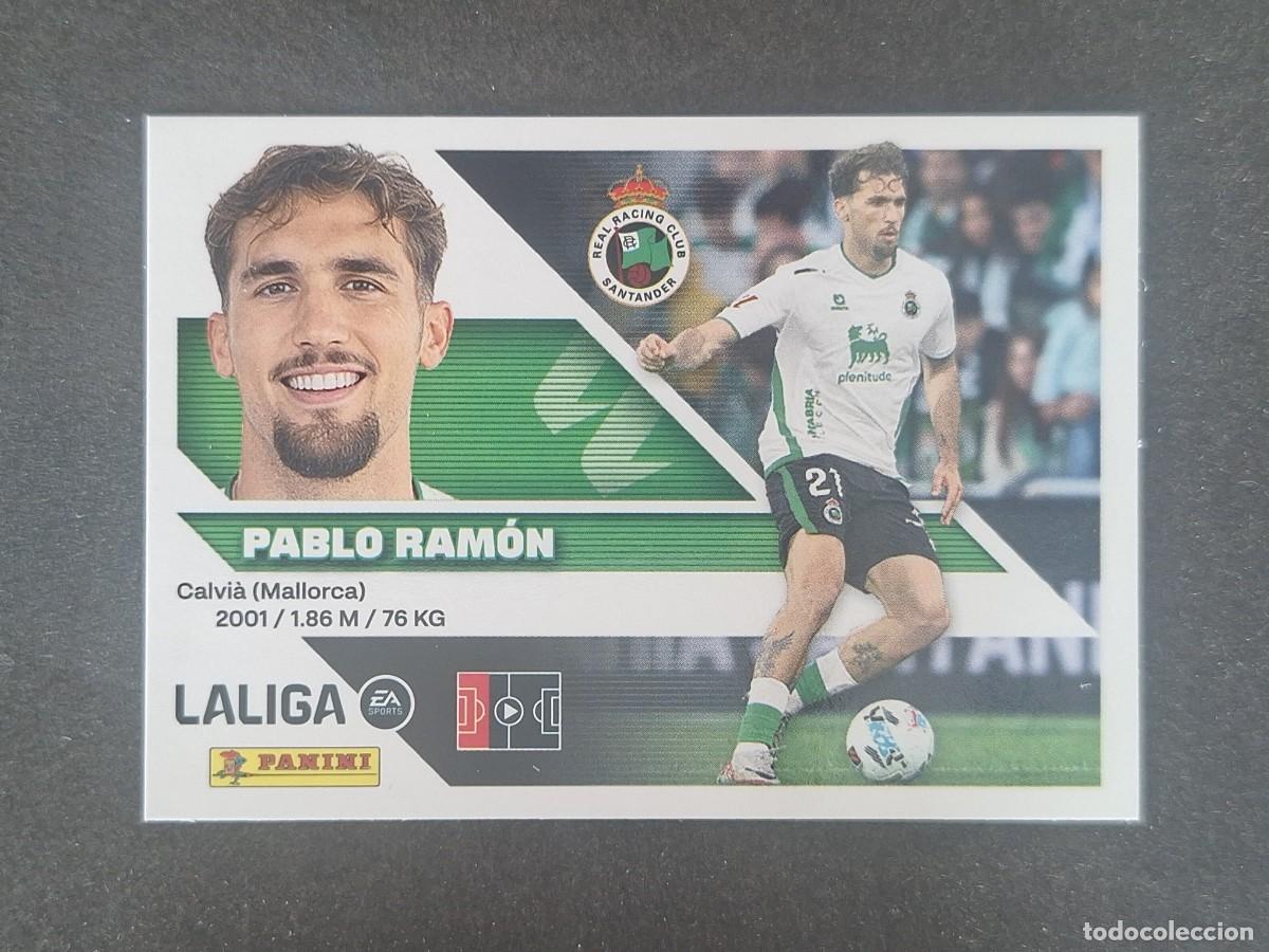Cromos de f&uacute;tbol: L2 PABLO RAMON RACING DE SANTANDER COLOCA LIGA ESTE 2026 2027 26 27 NUNCA PEGADO SIN PEGAR