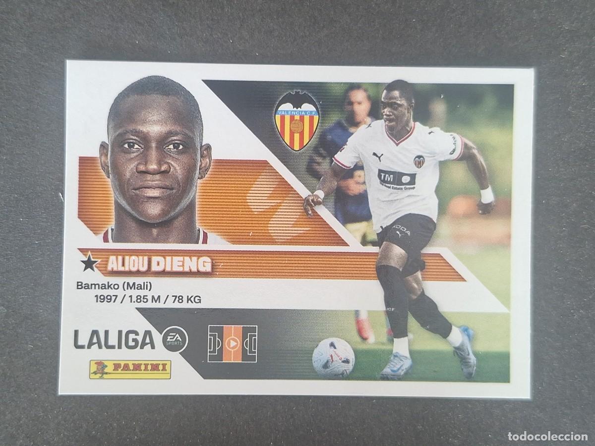 Cromos de f&uacute;tbol: L2 DIENG VALENCIA C. F. COLOCA LIGA ESTE 2026 2027 26 27 NUNCA PEGADO SIN PEGAR