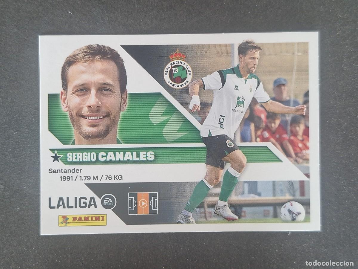 Cromos de f&uacute;tbol: L2 CANALES RACING DE SANTANDER FICHAJE 1 LIGA ESTE 2026 2027 26 27 NUNCA PEGADO SIN PEGAR
