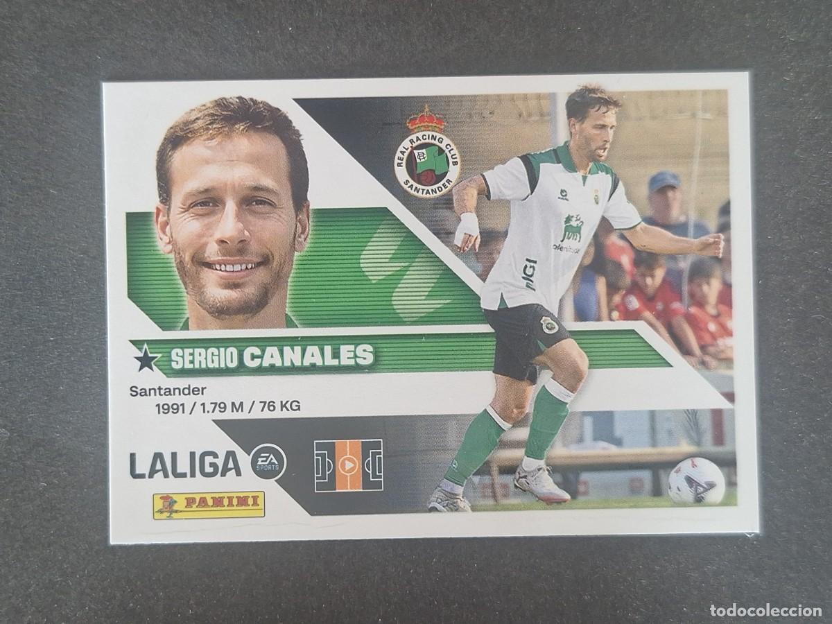 Cromos de f&uacute;tbol: L2 CANALES RACING DE SANTANDER FICHAJE 1 LIGA ESTE 2026 2027 26 27 NUNCA PEGADO SIN PEGAR