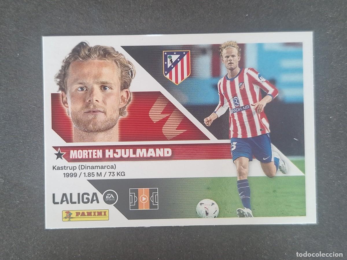 Cromos de f&uacute;tbol: L2 HJULMAND ATLETICO DE MADRID FICHAJE 5 LIGA ESTE 2026 2027 26 27 NUNCA PEGADO SIN PEGAR