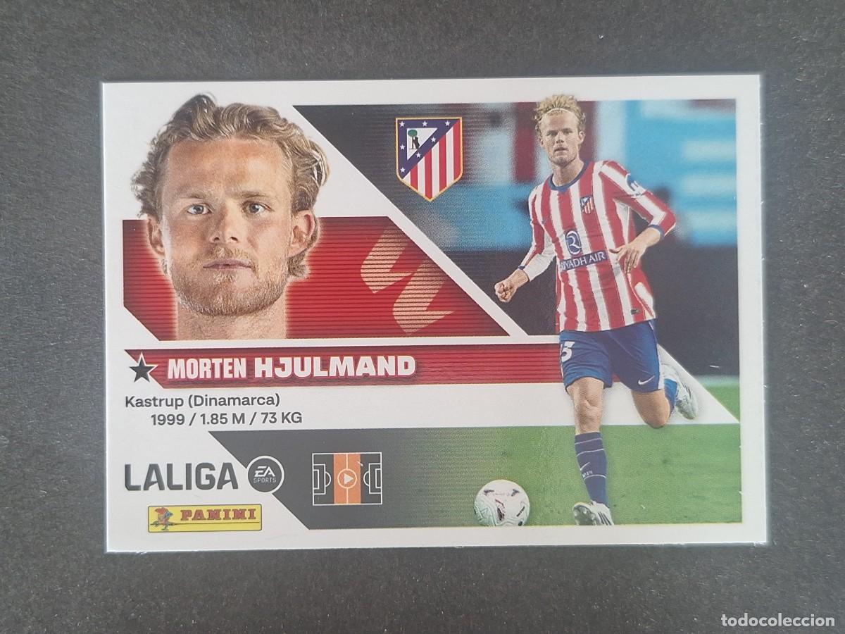 Cromos de f&uacute;tbol: L2 HJULMAND ATLETICO DE MADRID FICHAJE 5 LIGA ESTE 2026 2027 26 27 NUNCA PEGADO SIN PEGAR