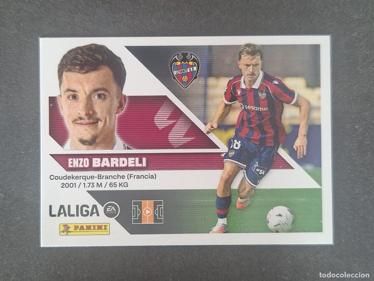 Cromos de f&uacute;tbol: L2 BARDELI LEVANTE U. D. FICHAJE 7 LIGA ESTE 2026 2027 26 27 NUNCA PEGADO SIN PEGAR
