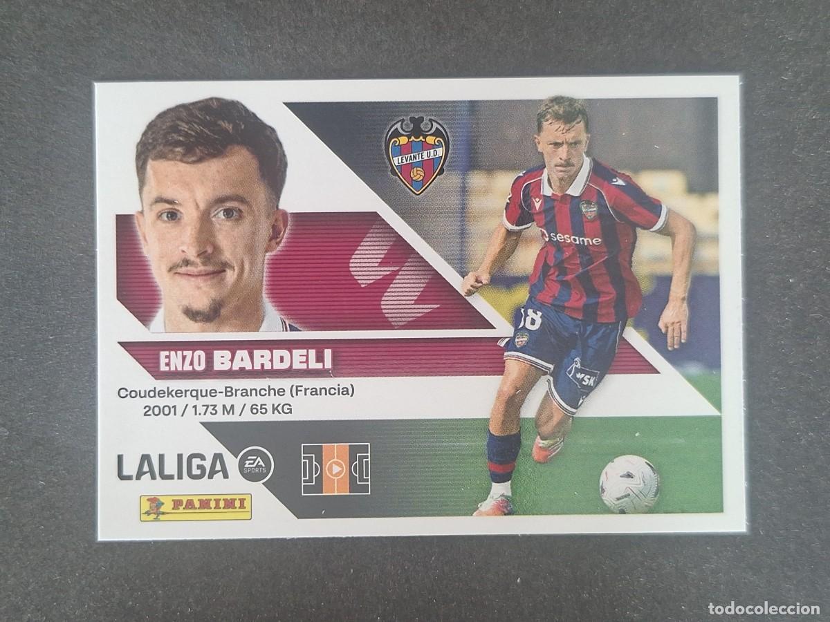 Cromos de f&uacute;tbol: L2 BARDELI LEVANTE U. D. FICHAJE 7 LIGA ESTE 2026 2027 26 27 NUNCA PEGADO SIN PEGAR