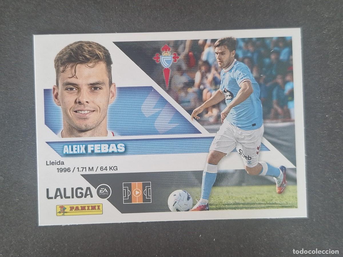 Cromos de f&uacute;tbol: L2 FEBAS CELTA DE VIGO FICHAJE 10 LIGA ESTE 2026 2027 26 27 NUNCA PEGADO SIN PEGAR