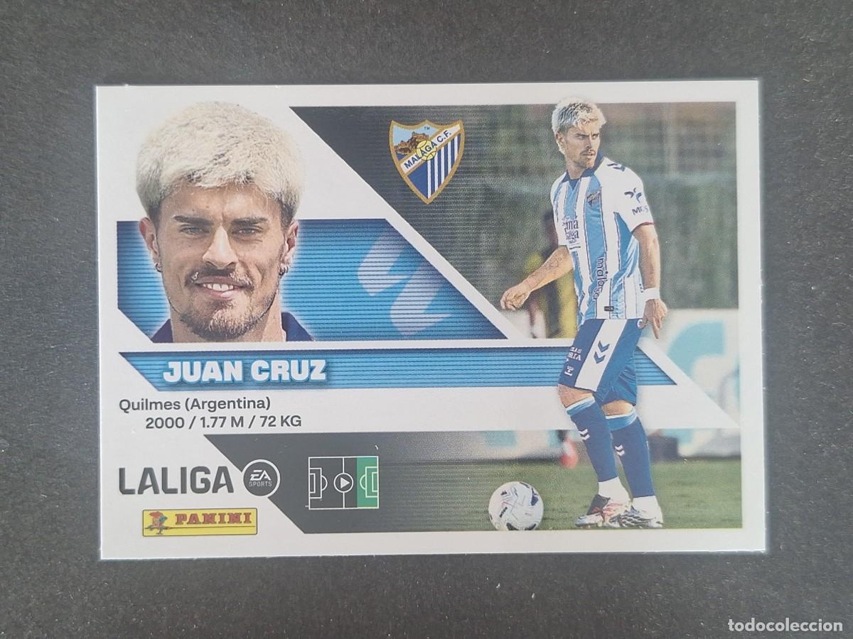 Cromos de f&uacute;tbol: L2 JUAN CRUZ MALAGA C. F. FICHAJE 11 LIGA ESTE 2026 2027 26 27 NUNCA PEGADO SIN PEGAR