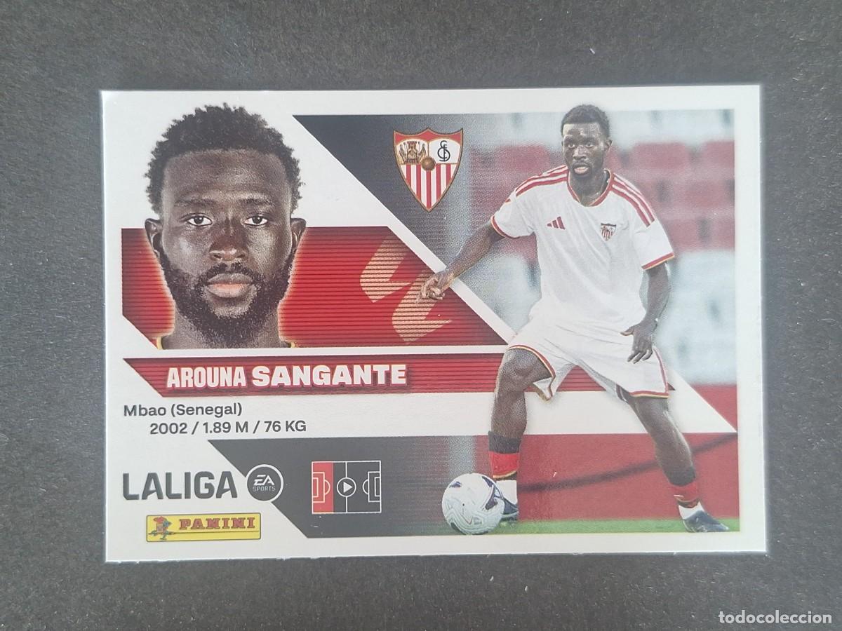 Cromos de f&uacute;tbol: L2 SANGANTE SEVILLA F. C. FICHAJE 17 LIGA ESTE 2026 2027 26 27 NUNCA PEGADO SIN PEGAR