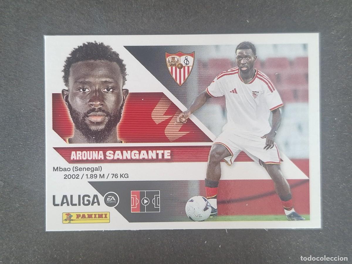 Cromos de f&uacute;tbol: L2 SANGANTE SEVILLA F. C. FICHAJE 17 LIGA ESTE 2026 2027 26 27 NUNCA PEGADO SIN PEGAR