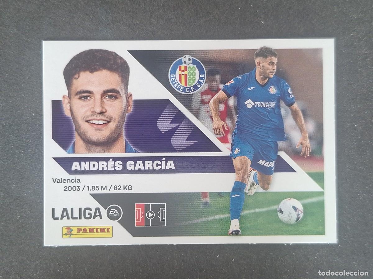 Cromos de f&uacute;tbol: L2 ANDRES GARCIA GETAFE C. F. FICHAJE 18 LIGA ESTE 2026 2027 26 27 NUNCA PEGADO SIN PEGAR