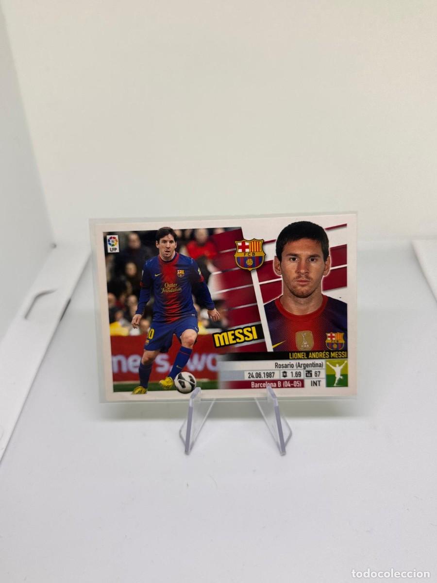 Cromos de f&uacute;tbol: Lionel Messi FC Barcelona Panini Liga Este 2013 14