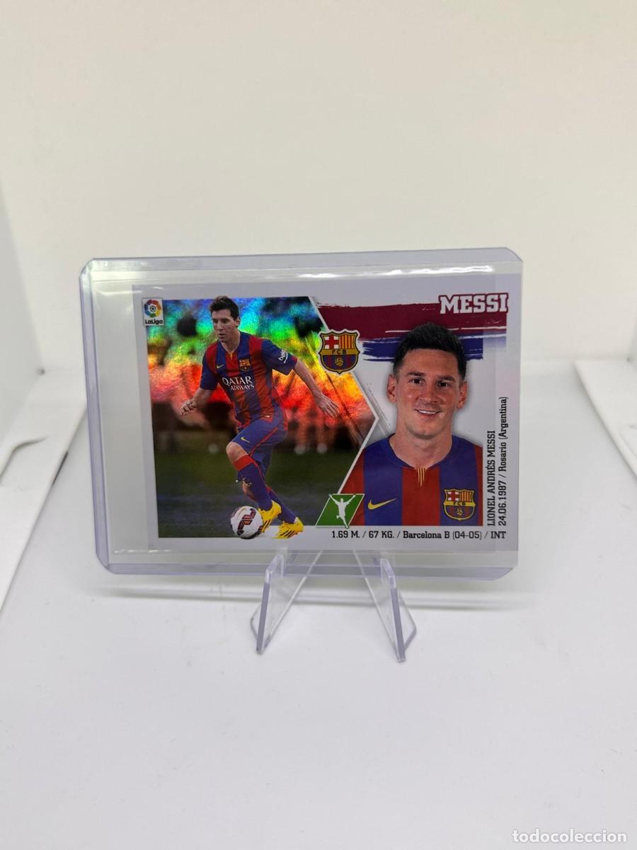 Cromos de f&uacute;tbol: Lionel Messi FC Barcelona Panini Liga Este 2015 16