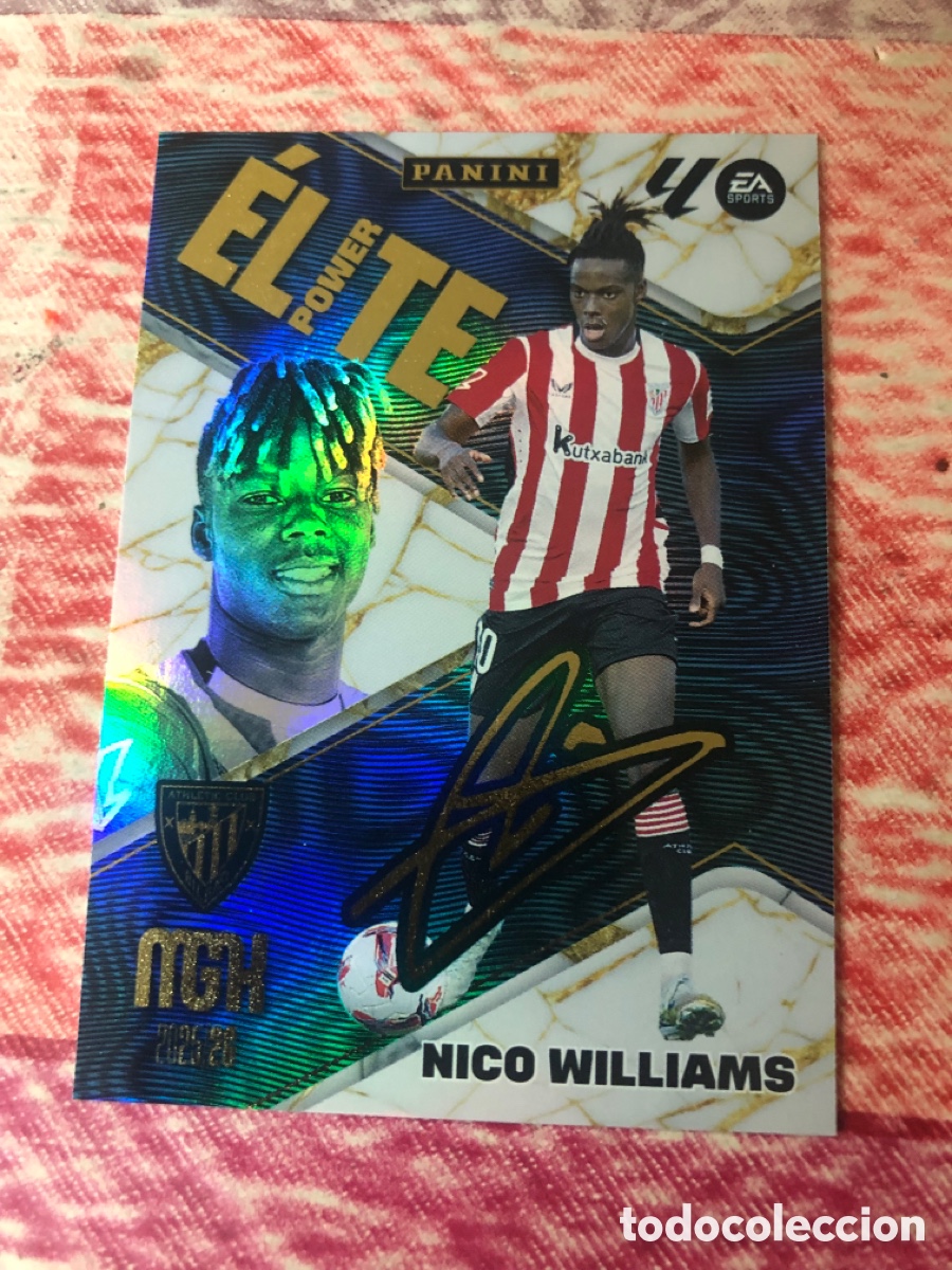 Cromos de f&uacute;tbol: NICO WILLIAMS ELITE POWER P 13 P13 MEGACRACKS 2025 2026 25 26