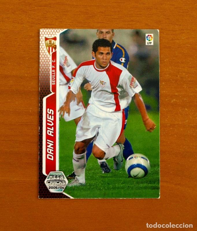 Cromos de f&uacute;tbol: Sevilla -N&ordm; 279 Dani Alves -Megacracks Las Fichas Liga 2005-2006-05-06 Mega Cracks Panini