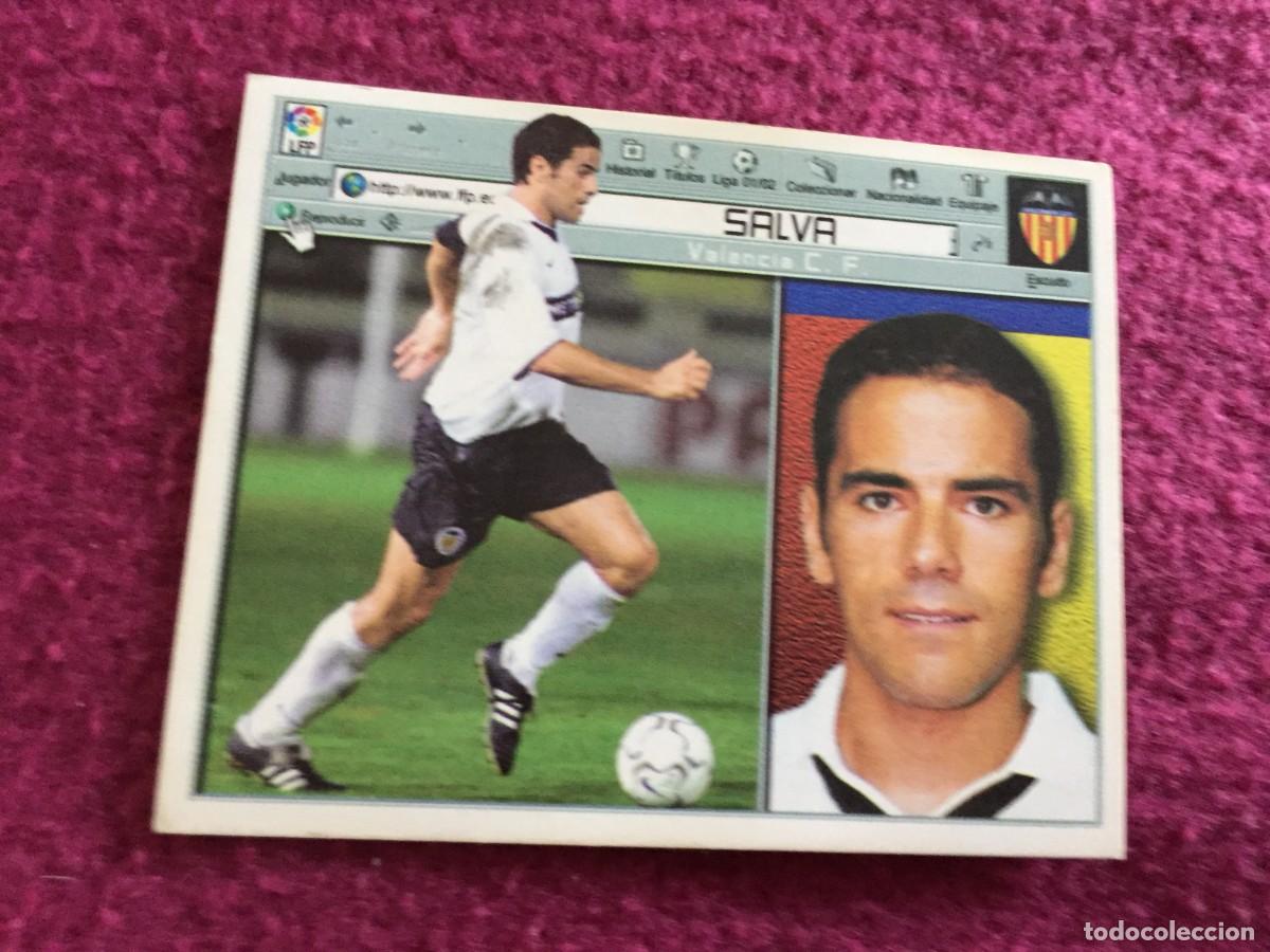 Cromos de f&uacute;tbol: COLOCA SALVA VALENCIA ESPA&Ntilde;A ⚽ COLECCIONES ESTE &reg; 2001 2002 LIGA 01 02 SIN PEGAR NUNCA PEGADO