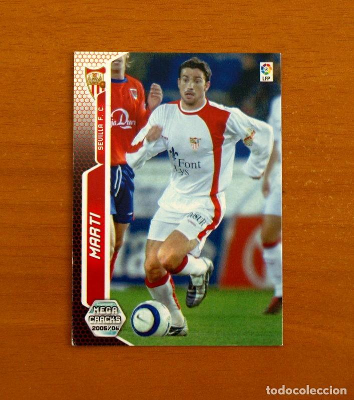 Cromos de f&uacute;tbol: Sevilla -N&ordm; 280 Marti -Megacracks Las Fichas Liga 2005-2006-05-06 Mega Cracks Panini