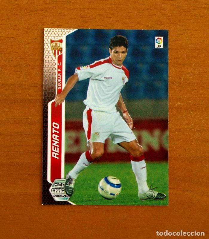 Cromos de f&uacute;tbol: Sevilla -N&ordm; 281 Renato -Megacracks Las Fichas Liga 2005-2006-05-06 Mega Cracks Panini