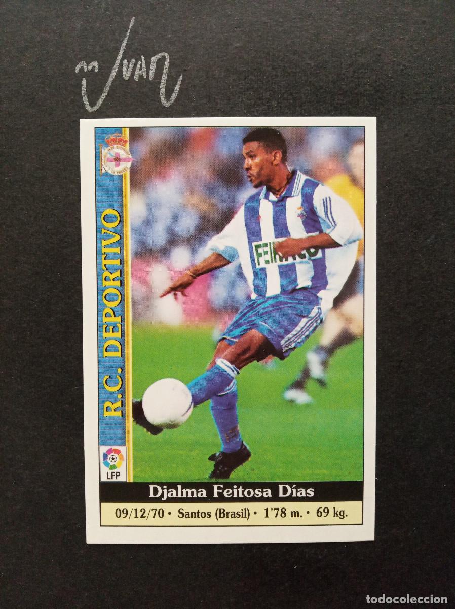 Cromos de f&uacute;tbol: N&ordm; 105 DJALMINHA DEPORTIVO DE LA CORU&Ntilde;A BRASIL ⚽ MUNDICROMO &reg; FICHAS LIGA FUTBOL 1999 2000 99 00