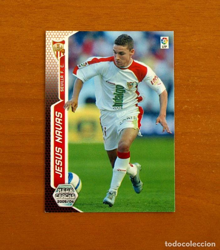 Cromos de f&uacute;tbol: Sevilla -N&ordm; 283 Jes&uacute;s Navas -Megacracks Las Fichas Liga 2005-2006-05-06 Mega Cracks Panini