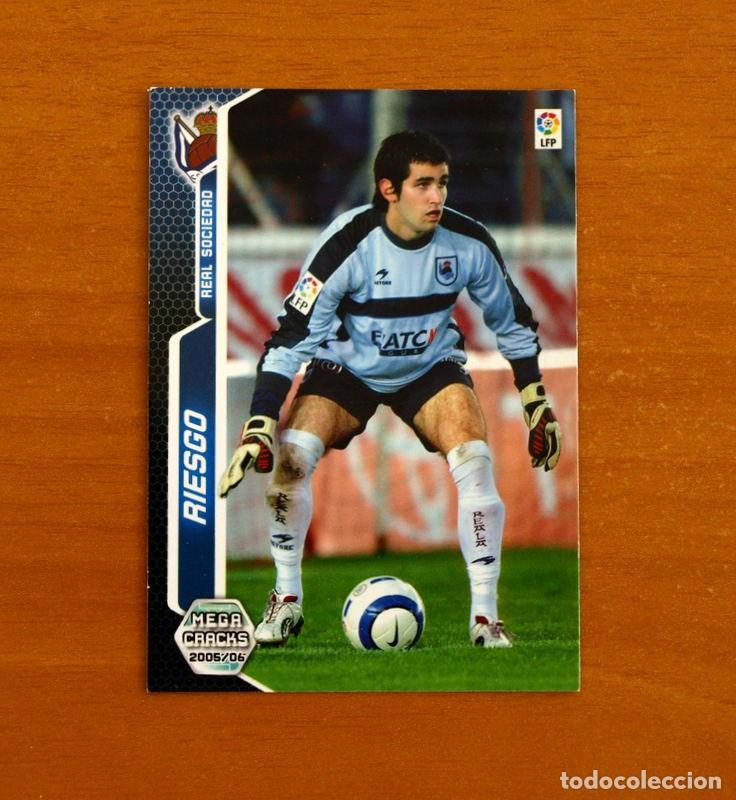 Cromos de f&uacute;tbol: Real Sociedad -N&ordm; 290 Riesgo -Megacracks Las Fichas Liga 2005-2006-05-06 Mega Cracks Panini