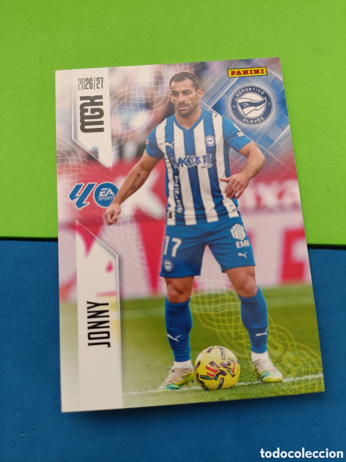 Fu&szlig;ball-Sticker: PANINI 2026 2027 MGK MEGACRACKS 25 Aniversario - Alav&eacute;s 22 Jonny