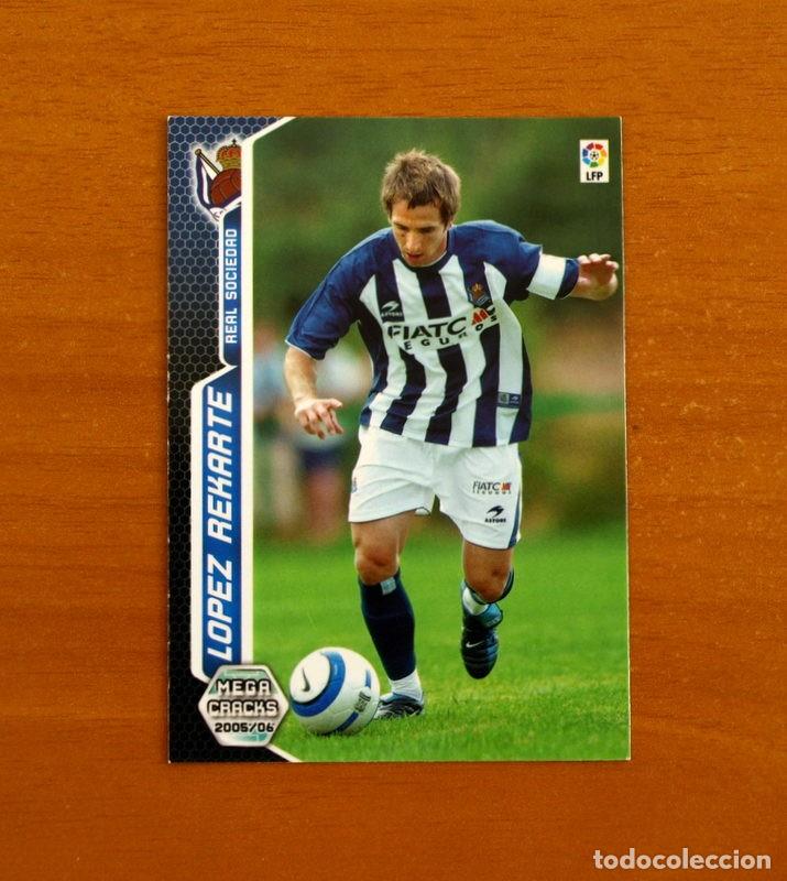 Cromos de f&uacute;tbol: Real Sociedad -N&ordm; 291 L&oacute;pez Rekarte -Megacracks Las Fichas Liga 2005-2006-05-06 Mega Cracks Panini
