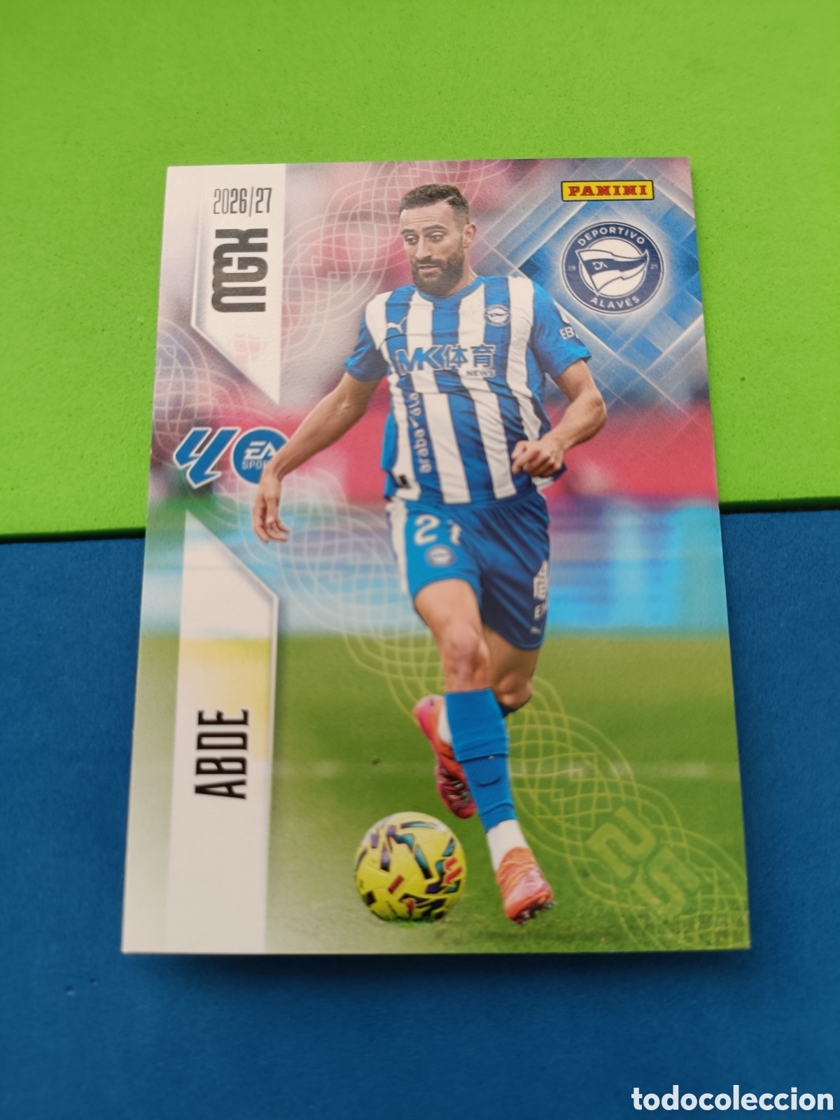 Fu&szlig;ball-Sticker: PANINI 2026 2027 MGK MEGACRACKS 25 Aniversario - Alav&eacute;s 34 Abde