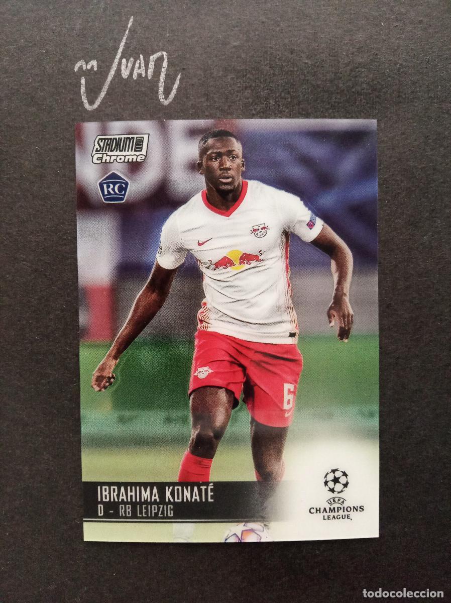 Fu&szlig;ball-Sticker: N&ordm; 58 ROOKIE KONATE LEIPZIG REAL MADRID 2026 2027 26 27⚽ TOPPS &reg; CHROME STADIUM CLUB 2020 2021 20 21