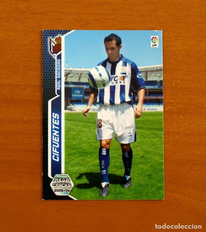 Cromos de f&uacute;tbol: Real Sociedad -N&ordm; 292 Cifuentes -Error-Megacracks Las Fichas Liga 2005-2006-05-06 Mega Cracks Panini