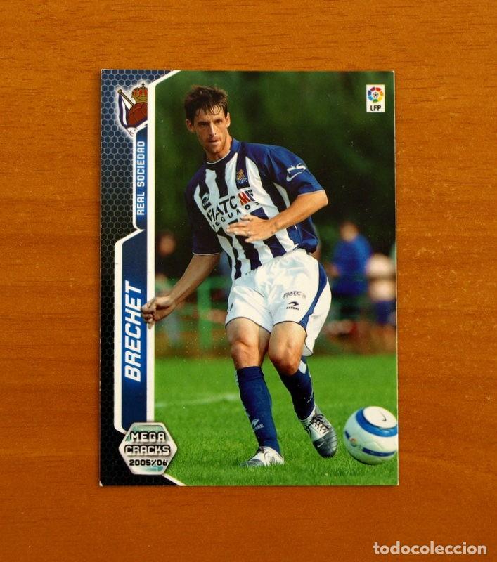 Cromos de f&uacute;tbol: Real Sociedad -N&ordm; 293 Brechet -Megacracks Las Fichas Liga 2005-2006-05-06 Mega Cracks Panini