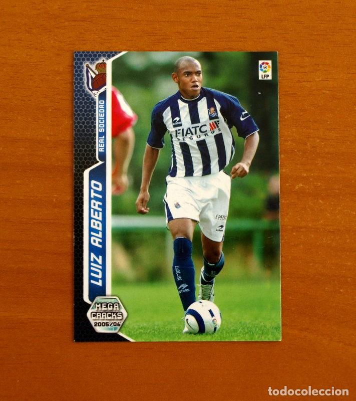 Cromos de f&uacute;tbol: Real Sociedad -N&ordm; 295 Luiz Alberto -Megacracks Las Fichas Liga 2005-2006-05-06 Mega Cracks Panini