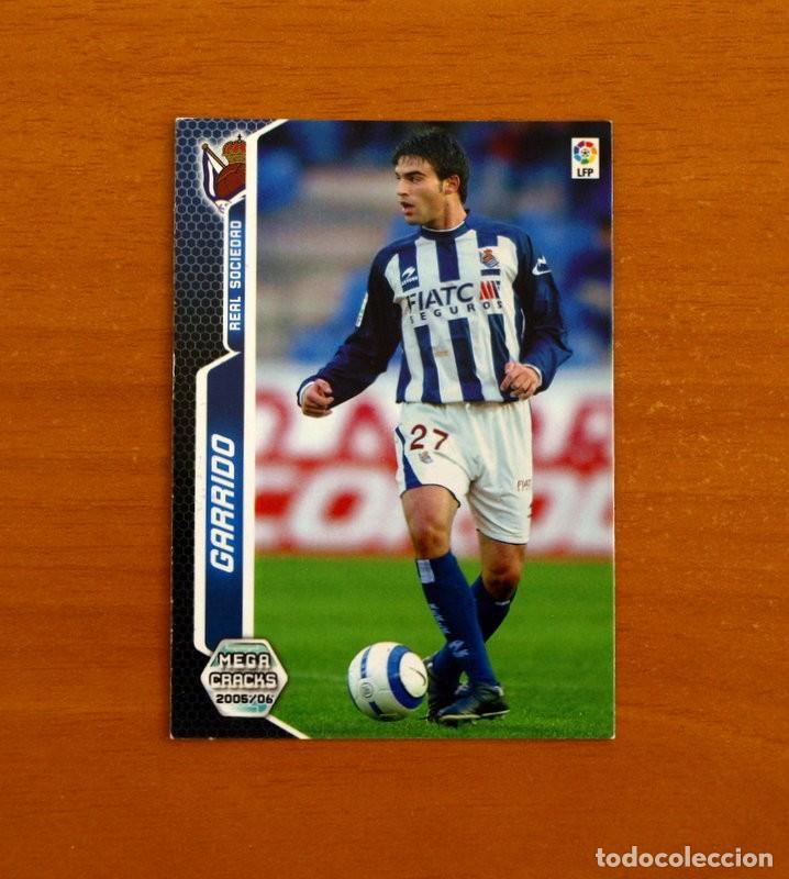 Cromos de f&uacute;tbol: Real Sociedad -N&ordm; 296 Garrido -Megacracks Las Fichas Liga 2005-2006-05-06 Mega Cracks Panini