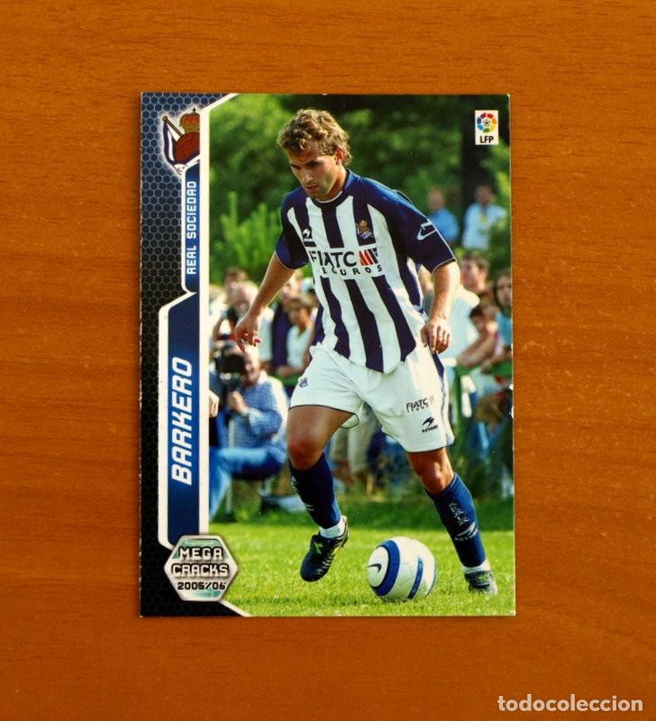 Cromos de f&uacute;tbol: Real Sociedad -N&ordm; 299 Barkero -Megacracks Las Fichas Liga 2005-2006-05-06 Mega Cracks Panini
