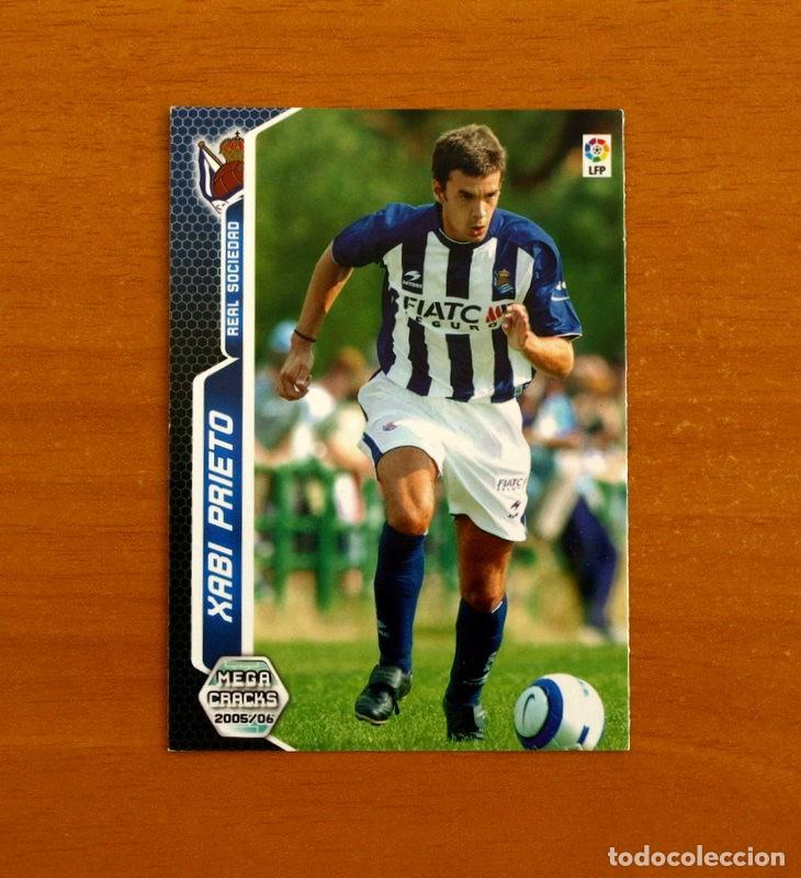 Cromos de f&uacute;tbol: Real Sociedad -N&ordm; 301 Xabi Prieto -Megacracks Las Fichas Liga 2005-2006-05-06 Mega Cracks Panini