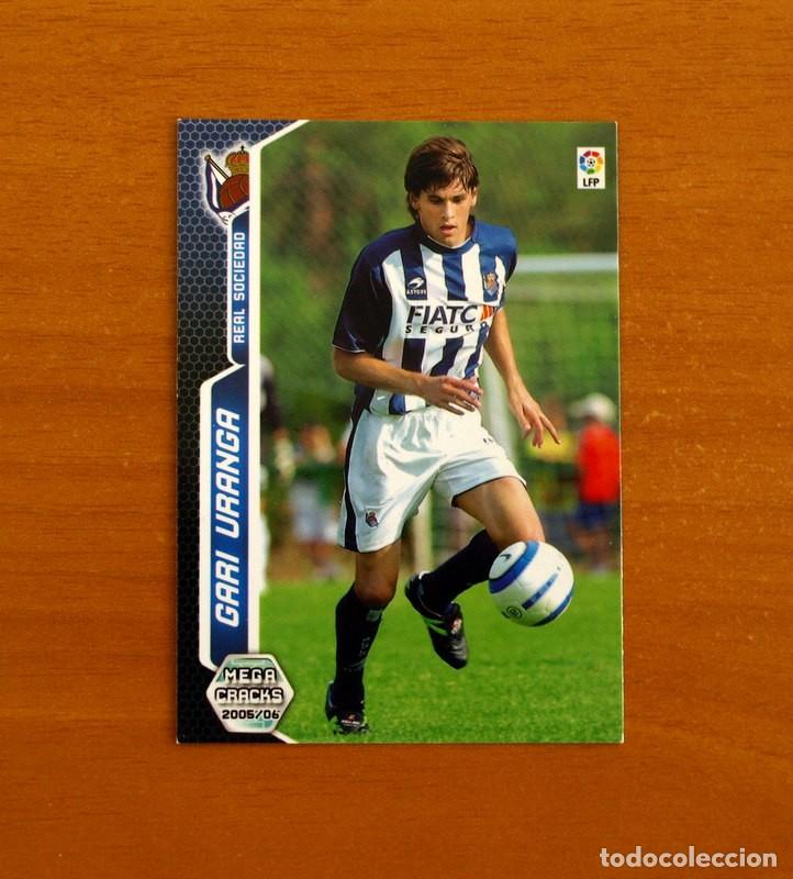 Cromos de f&uacute;tbol: Real Sociedad -N&ordm; 303 Gari Uranga -Megacracks Las Fichas Liga 2005-2006-05-06 Mega Cracks Panini