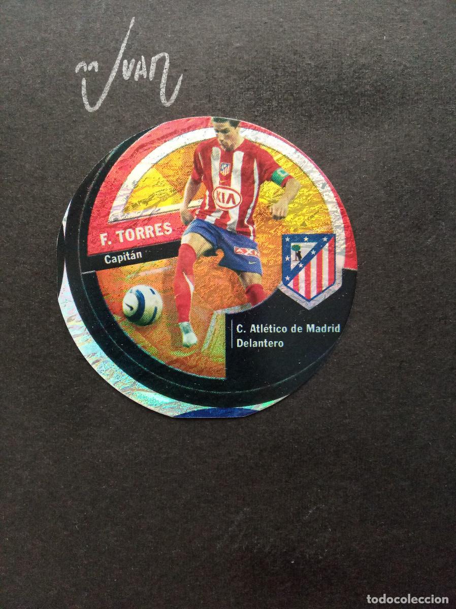 Cromos de f&uacute;tbol: 269 RAREZA CAPITAN FERNANDO TORRES ATLETICO MADRID ⚽ MUNDICROMO &reg; CIRCLECARD DANET 2006 2007 06 07