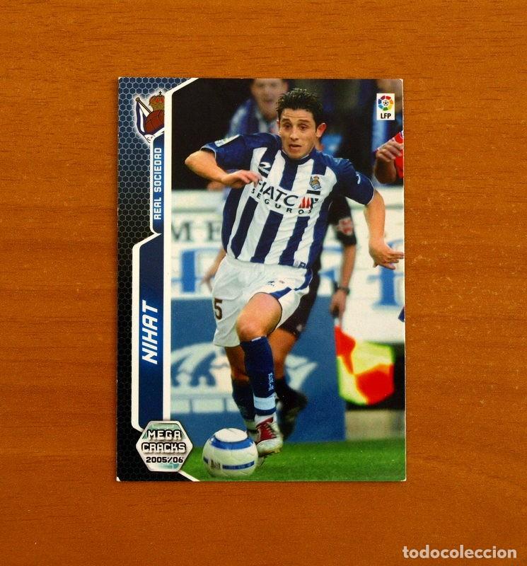 Cromos de f&uacute;tbol: Real Sociedad -N&ordm; 304 Nihat -Megacracks Las Fichas Liga 2005-2006-05-06 Mega Cracks Panini