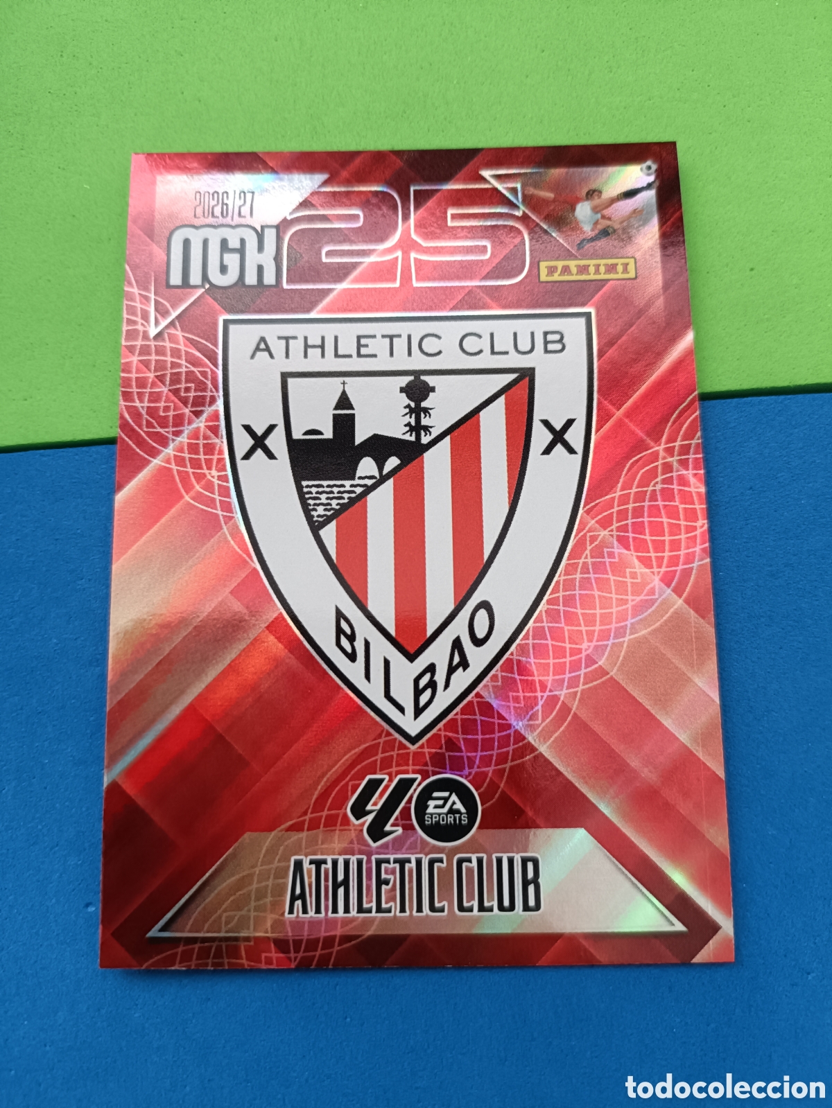 Cromos de f&uacute;tbol: PANINI 2026 2027 MGK MEGACRACKS 25 Aniversario - Bilbao 37 Escudo