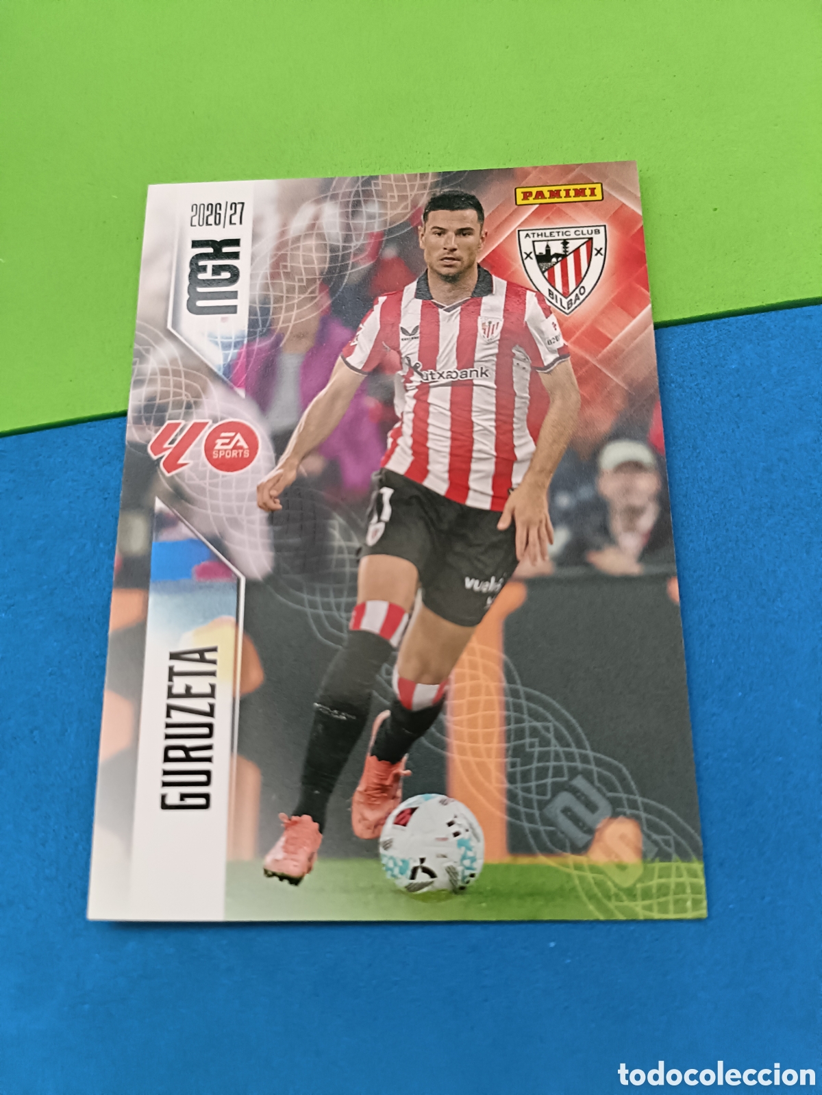 Cromos de f&uacute;tbol: PANINI 2026 2027 MGK MEGACRACKS 25 Aniversario - Bilbao 53 Guruzeta