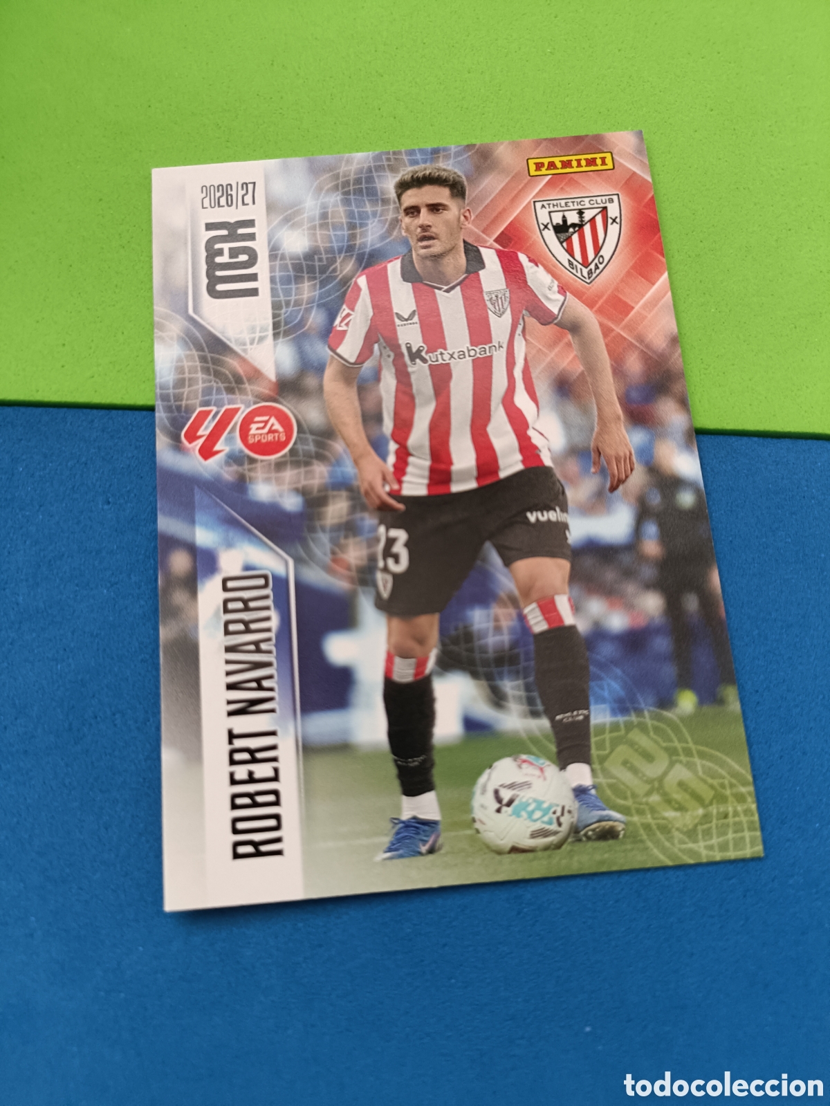 Cromos de f&uacute;tbol: PANINI 2026 2027 MGK MEGACRACKS 25 Aniversario - Bilbao 51 Robert Navarro