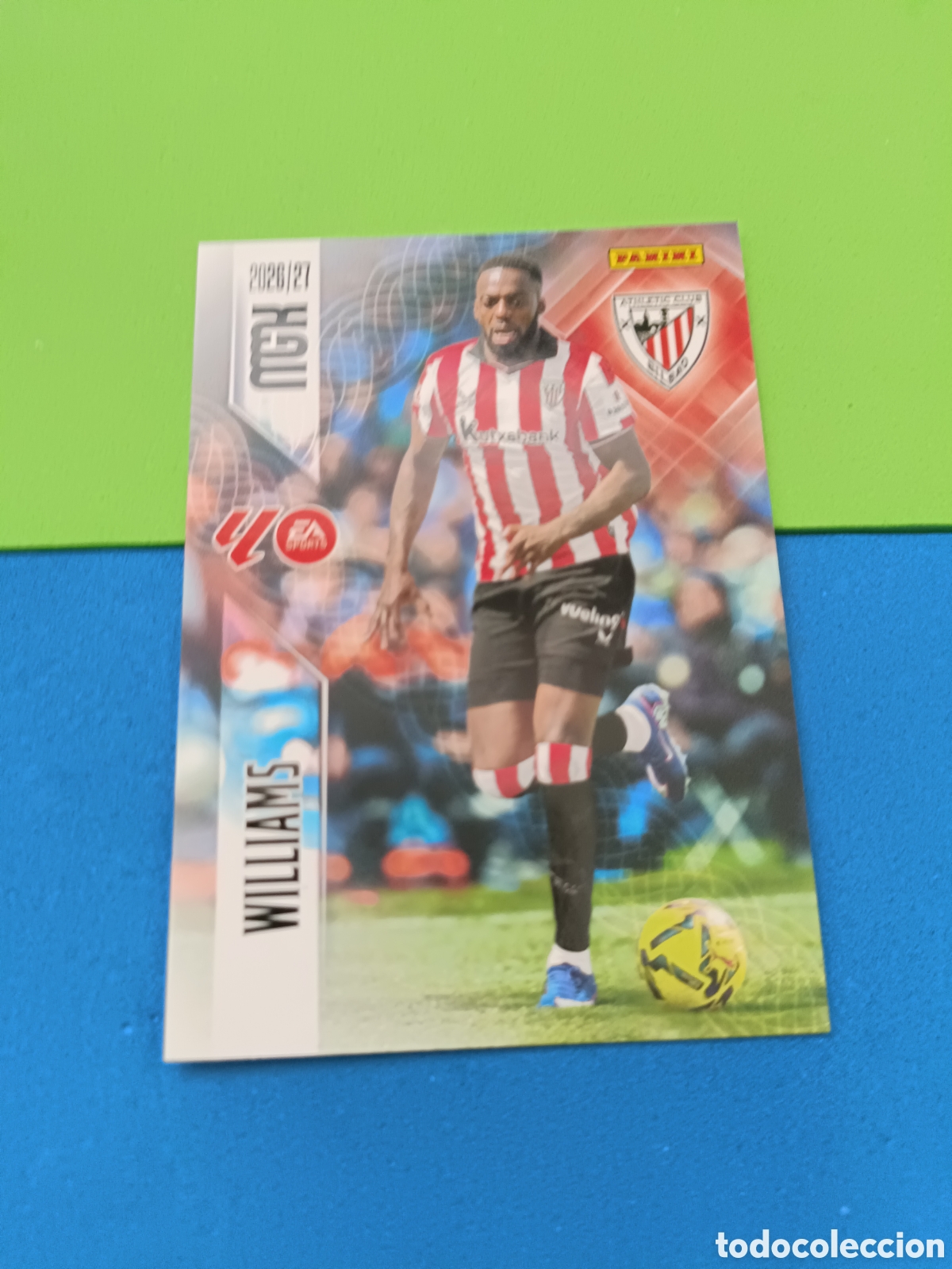 Cromos de f&uacute;tbol: PANINI 2026 2027 MGK MEGACRACKS 25 Aniversario - Bilbao 52 Williams