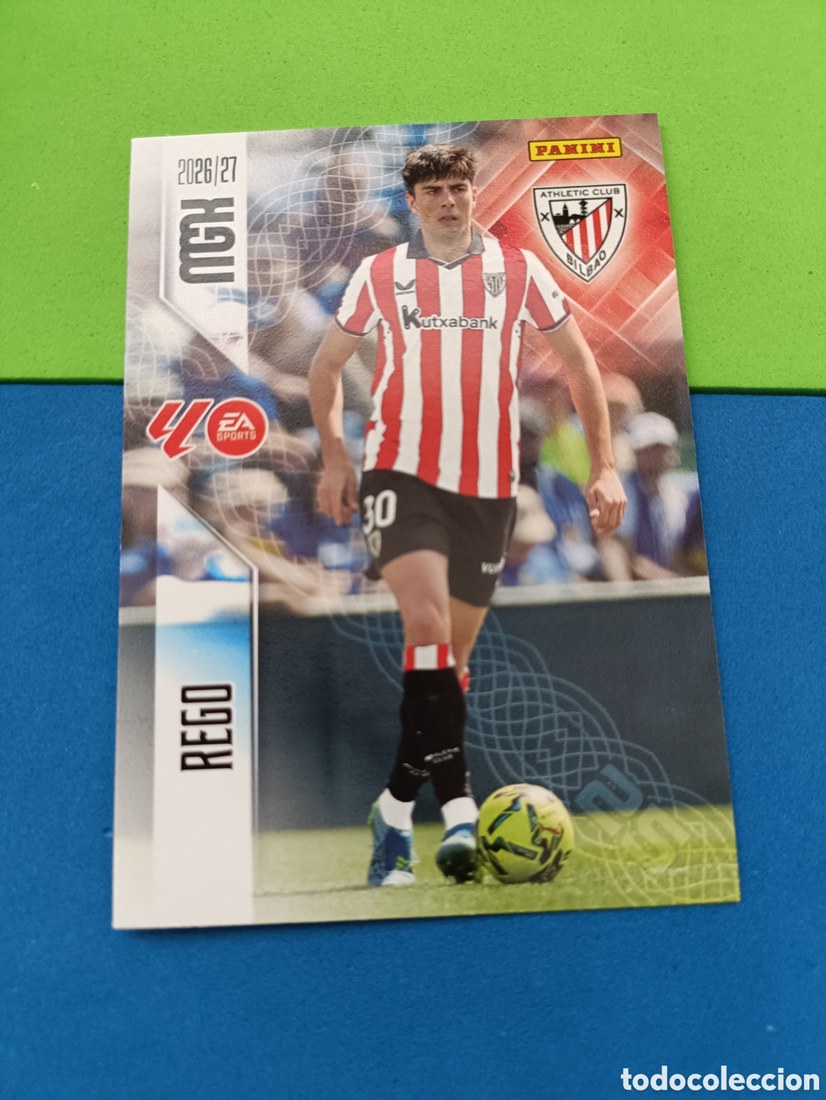 Cromos de f&uacute;tbol: PANINI 2026 2027 MGK MEGACRACKS 25 Aniversario - Bilbao 47 Rego